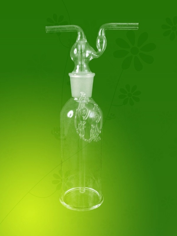 直管式气体洗瓶 500ml 加工玻璃仪器 质量保证 实验器材